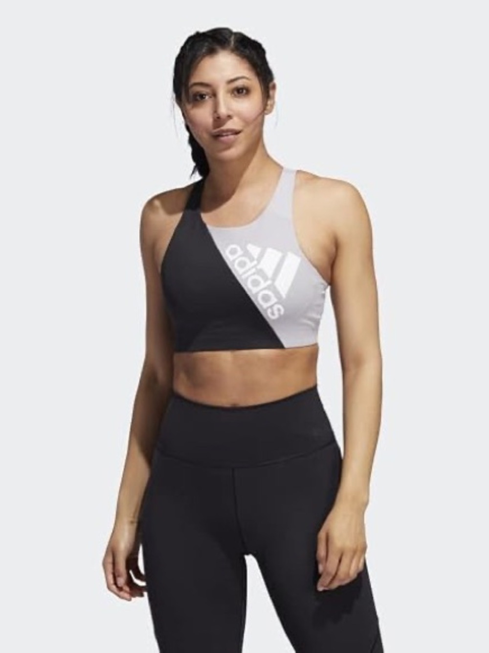 NWOT adidas Womens Ultimate Alphaskin Badge of Sport Bra Tank Small
